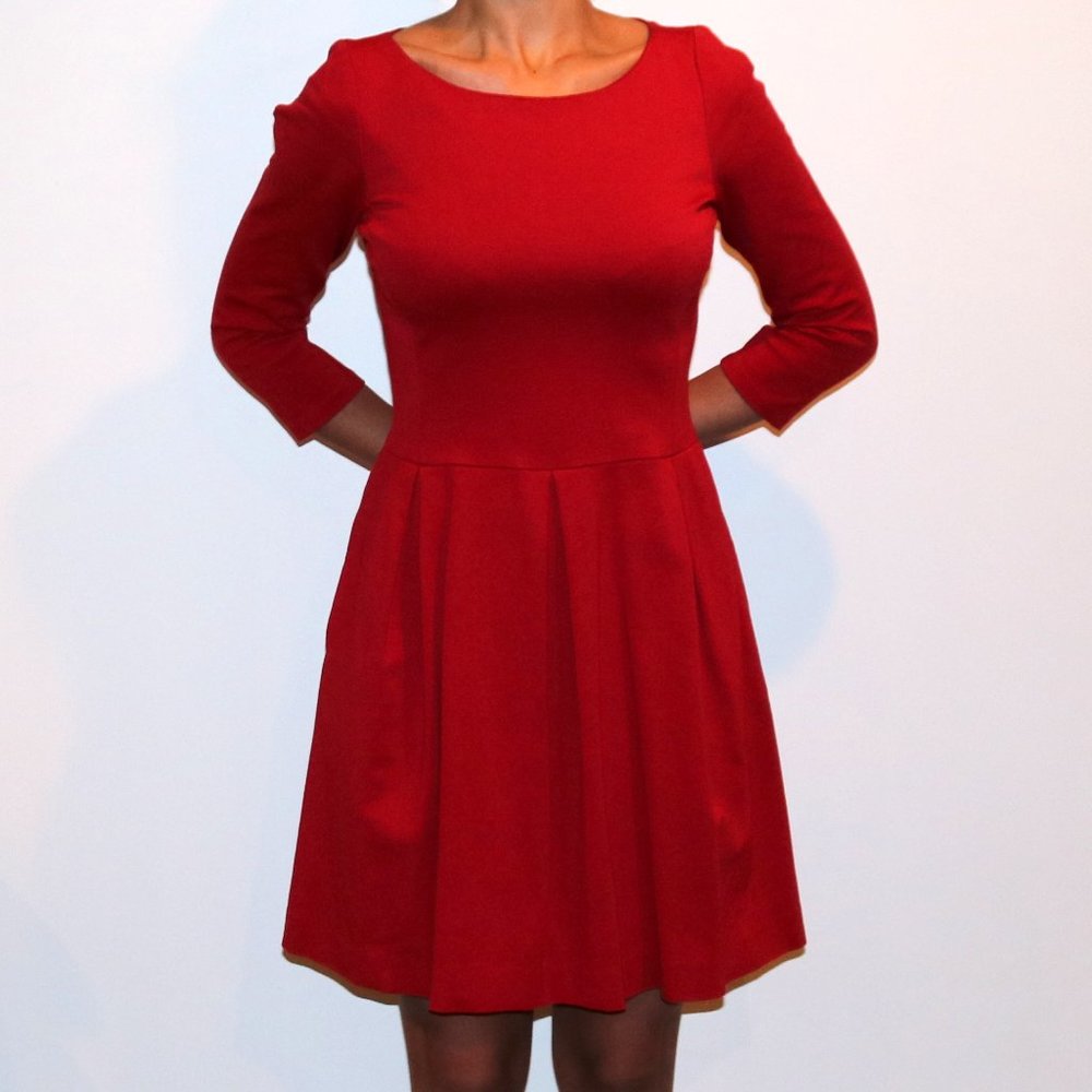 Christmas/Holidays Red Cocktail Dress